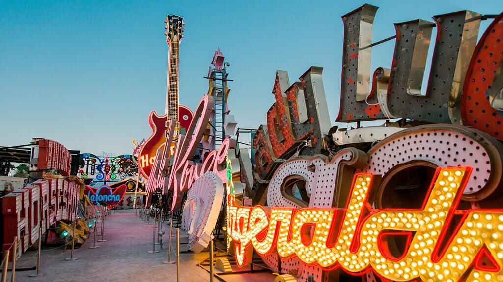 The Neon Museum's Neon Boneyard.