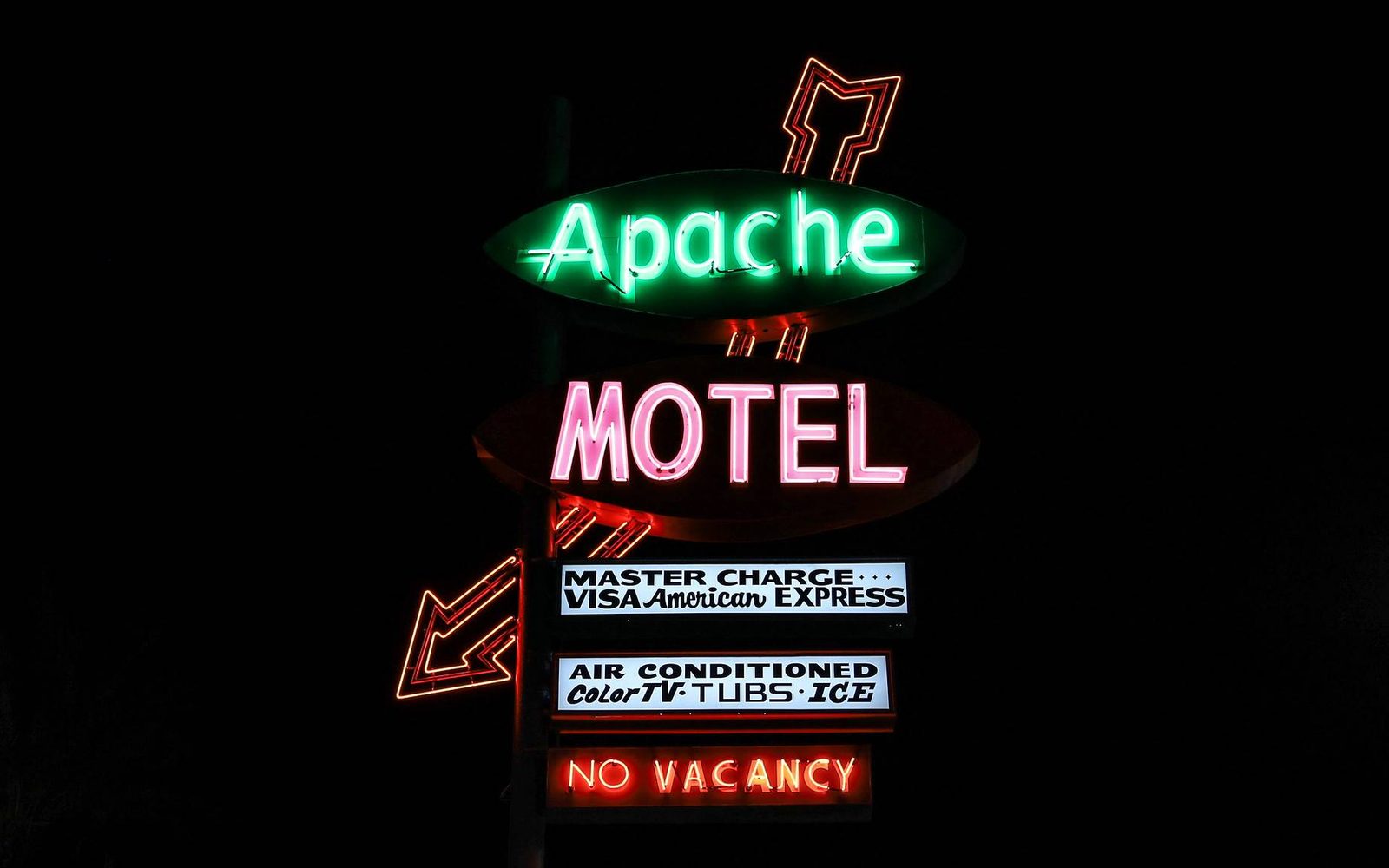 Apache Motel - part of the Las Vegas Scenic Byway Project