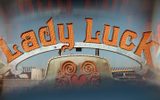 Lady Luck sign in the North gallery