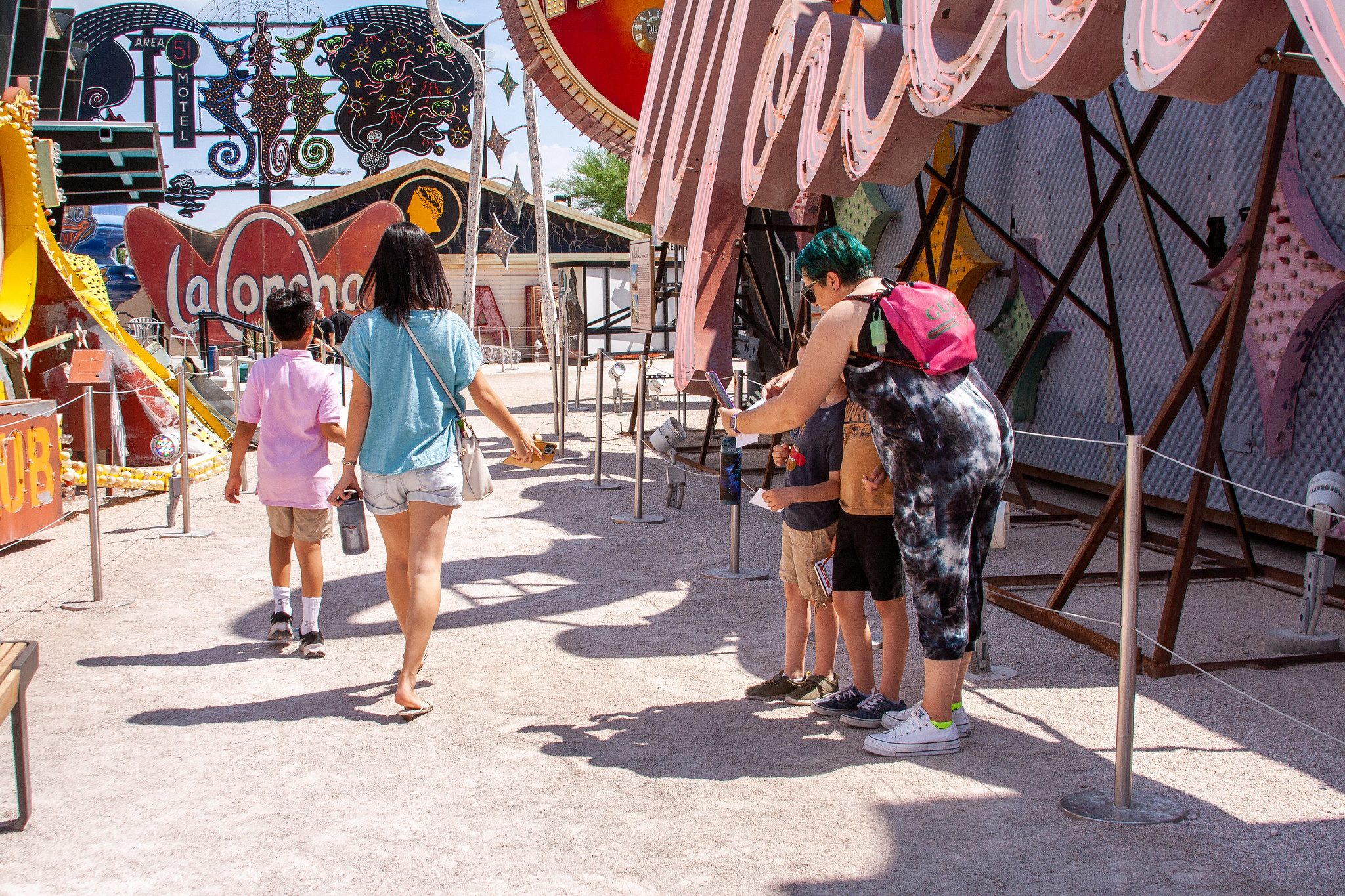 Kids of all ages can learn and enjoy at The Neon Museum