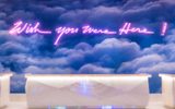 'Wish You Were Here' by Keegan Gibbs and Olivia Steele at Check-In Desk, Palms Hotel & Casino, 2018