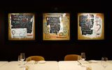 'Speaks for Itself' triptych by Jean-Michel Basquiat at the 'Basquiat Room', Palms Casino Resort, 1981