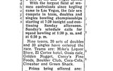 Newspaper clipping of a Las Vegas Review-Journal article