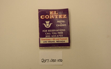El Cortez Matchbook