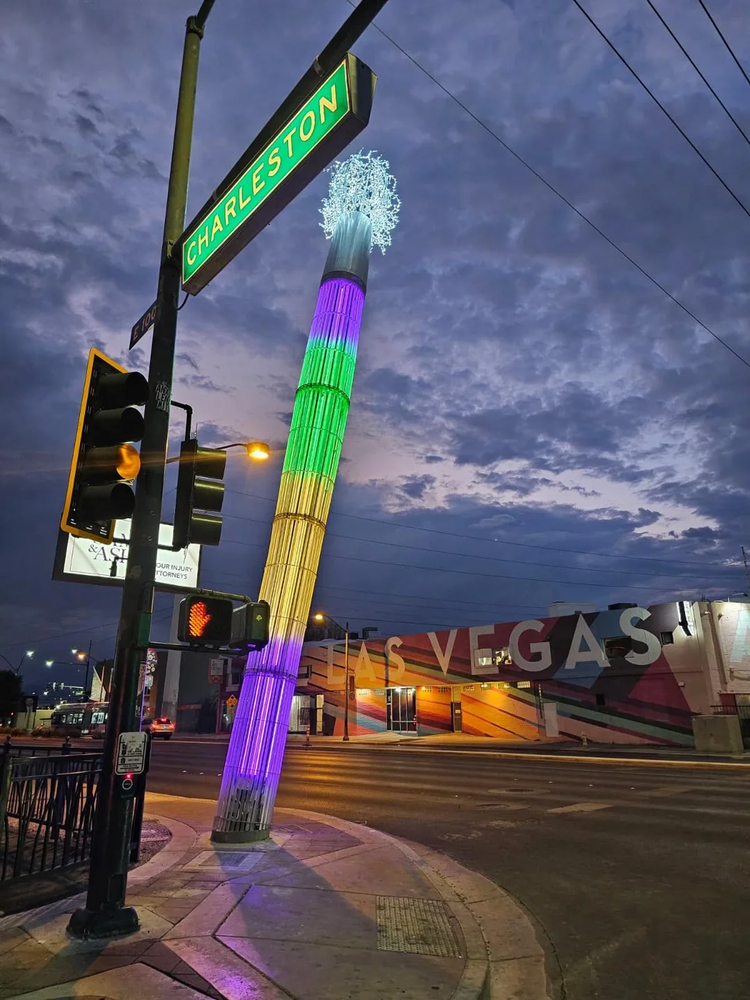 An image of Paintbrush Gateway at Charleston Boulevard Arts District