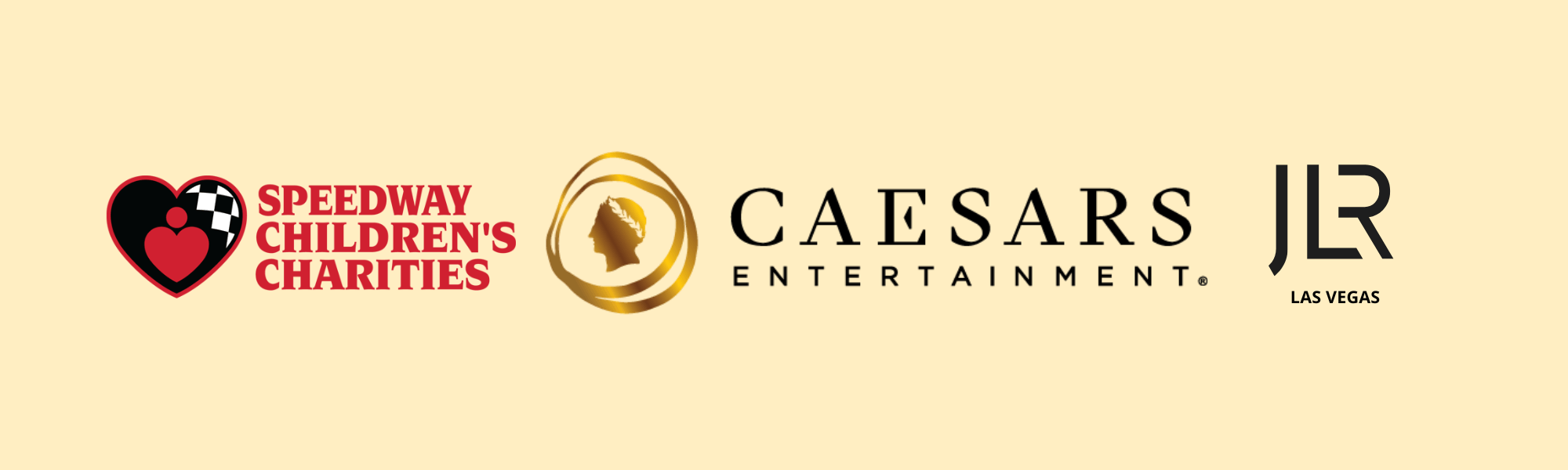 STEAM Family Fest sponsors: Speedway Children's Charities, Caesars Entertainment, and Jaguar Land Rover