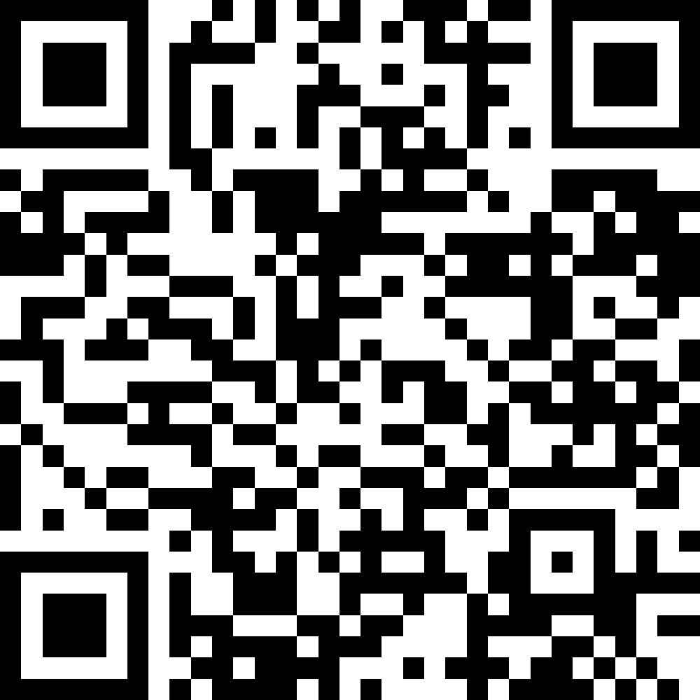 A QR code for the Bloomberg app