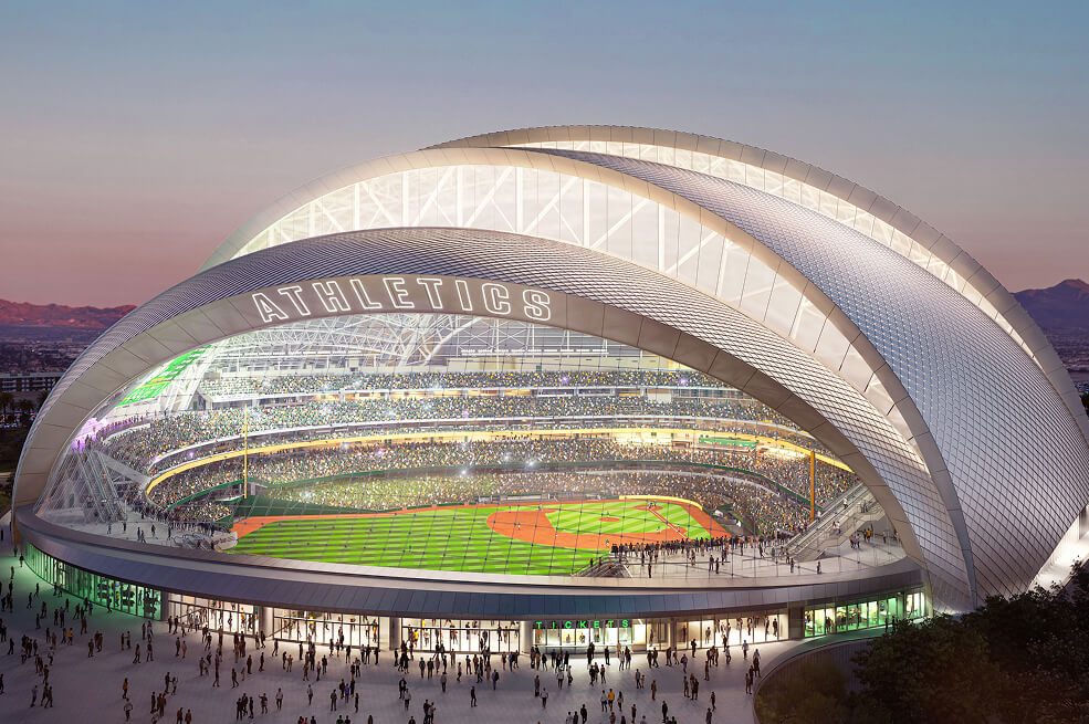 Athletics Ballpark rendering
