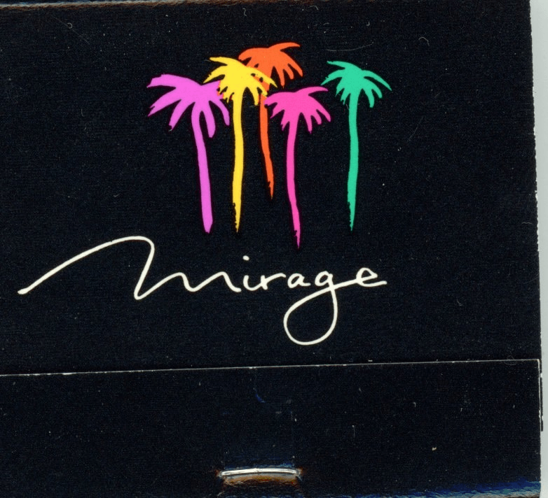 Matchbook from The Mirage Hotel & Casino