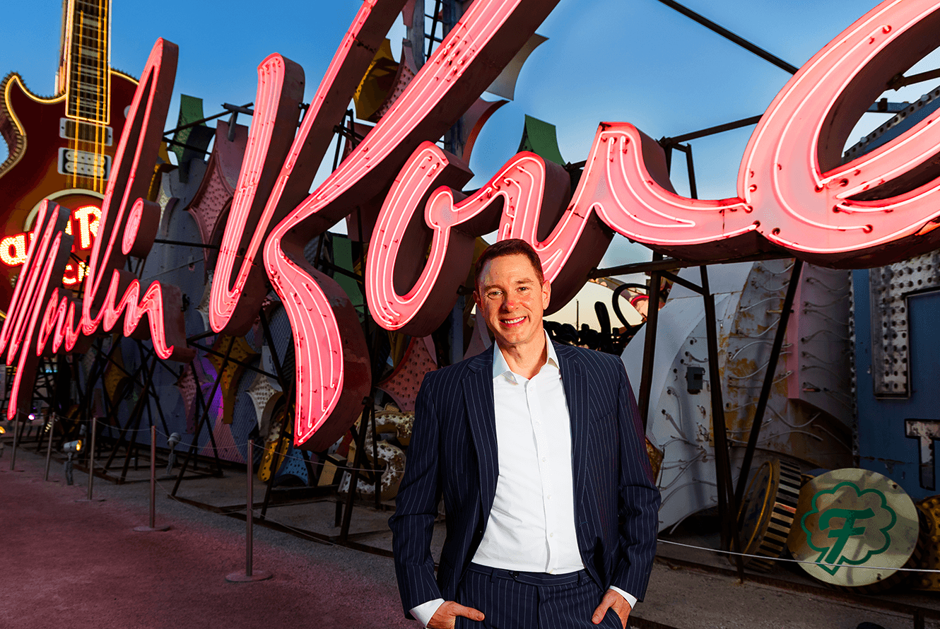 Image of Aaron Berger, Executive Director and CEO at The Neon Museum
