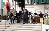 An orchestra band performs during STEAM Family Fest.