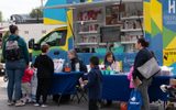 Henderson Libraries truck outside of The Neon Museum.
